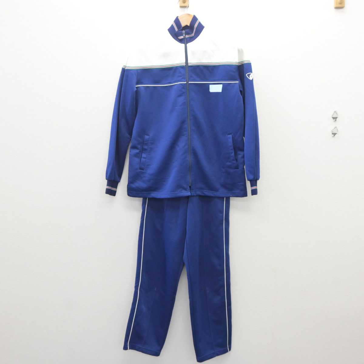 【中古】神奈川県 相模田名高等学校 女子制服 2点 (ジャージ 上・ジャージ 下) sf062822