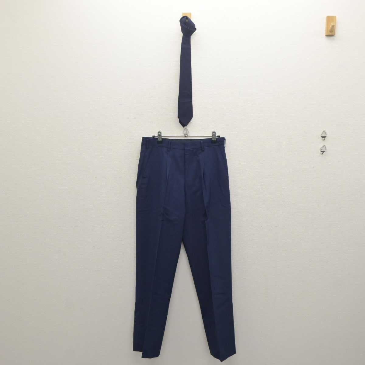 【中古】神奈川県 菅生中学校 男子制服 2点 (ズボン) sf062838