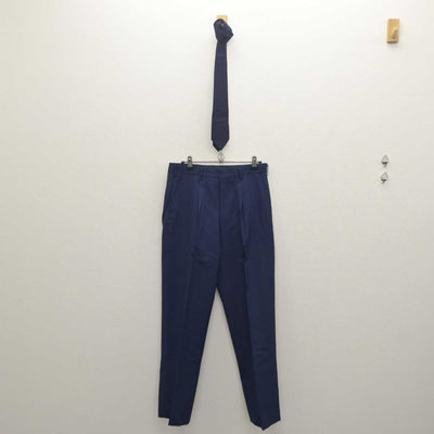 【中古】神奈川県 菅生中学校 男子制服 2点 (ズボン) sf062838