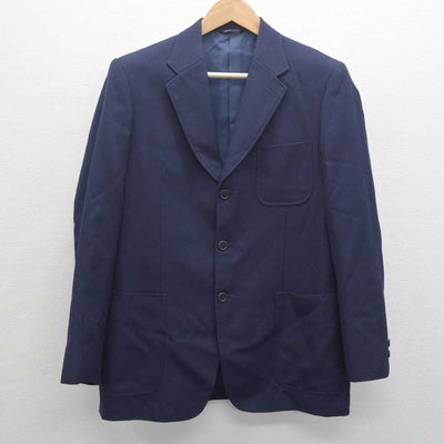 【中古】神奈川県 川崎中央支援学校 男子制服 2点 (ブレザー・ズボン) sf062840