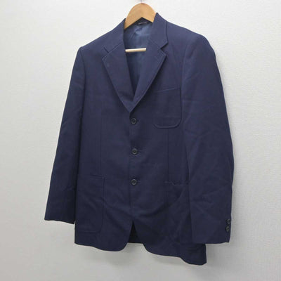 【中古】神奈川県 川崎中央支援学校 男子制服 2点 (ブレザー・ズボン) sf062840