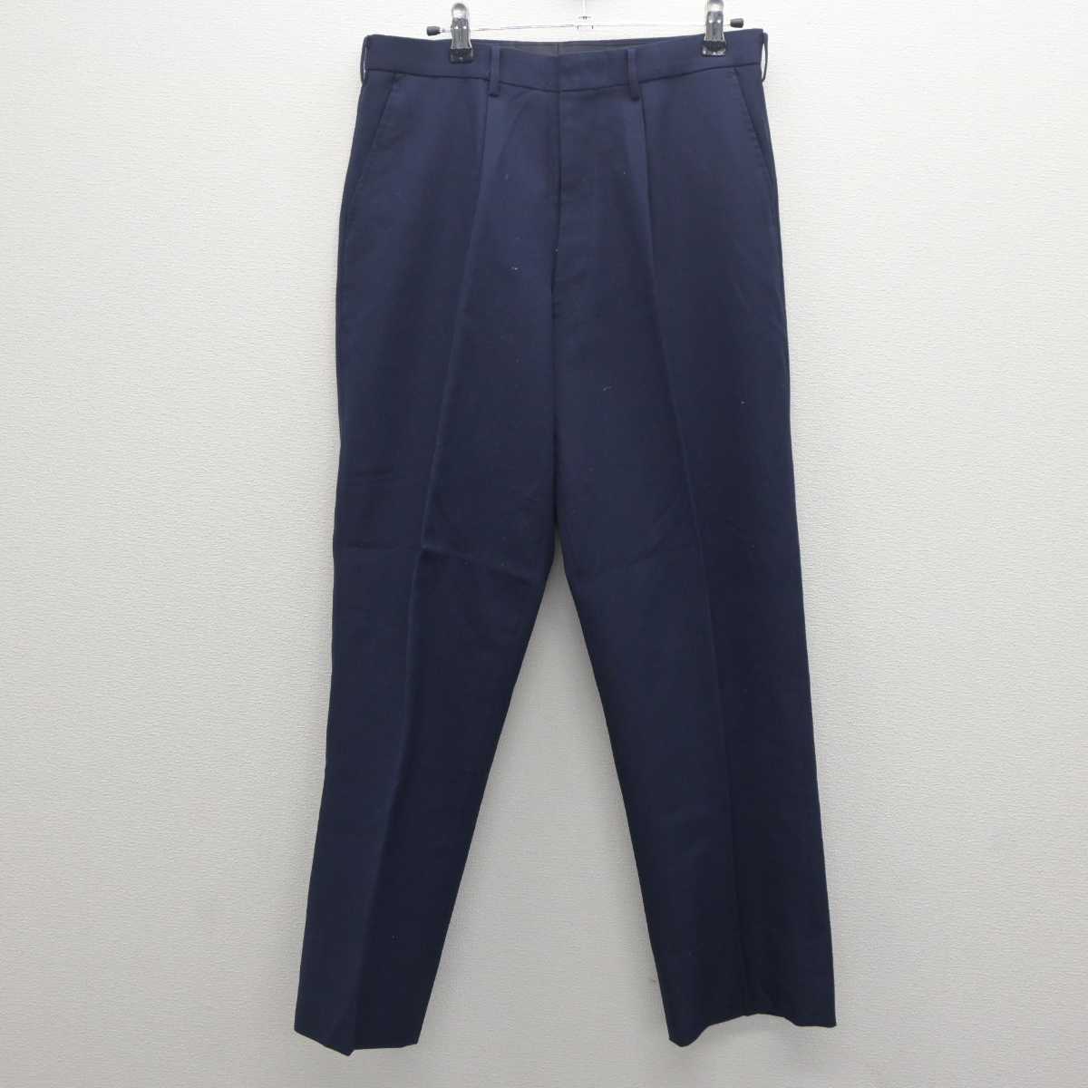 【中古】神奈川県 川崎中央支援学校 男子制服 2点 (ブレザー・ズボン) sf062840