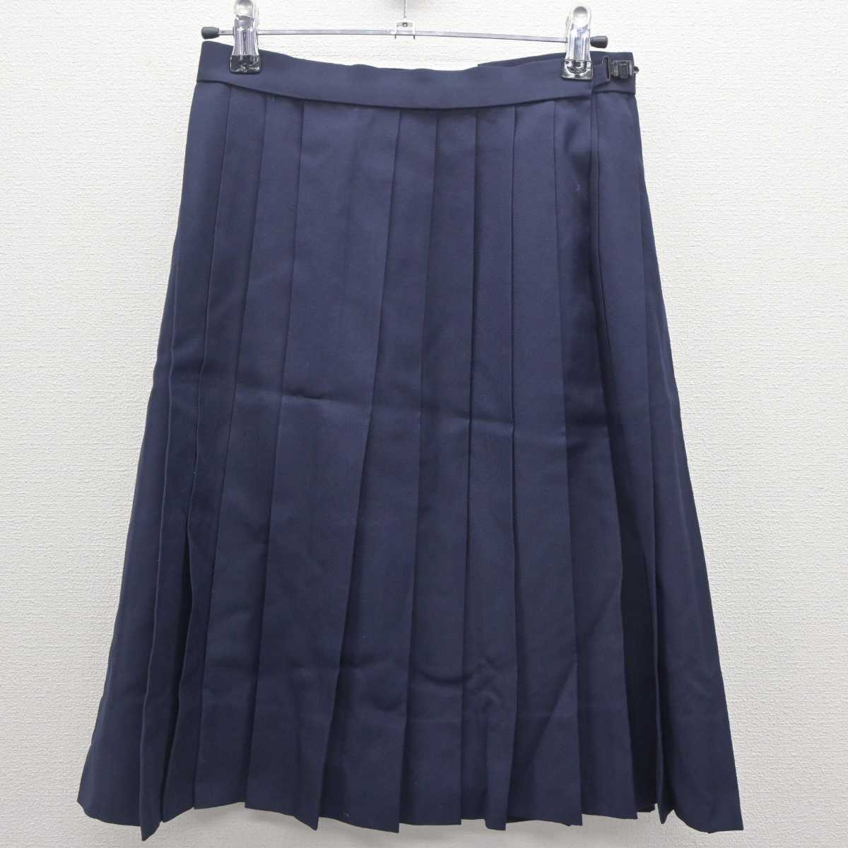 【中古】大阪府 清水谷高等学校 女子制服 3点 (セーラー服・スカート) sf062843