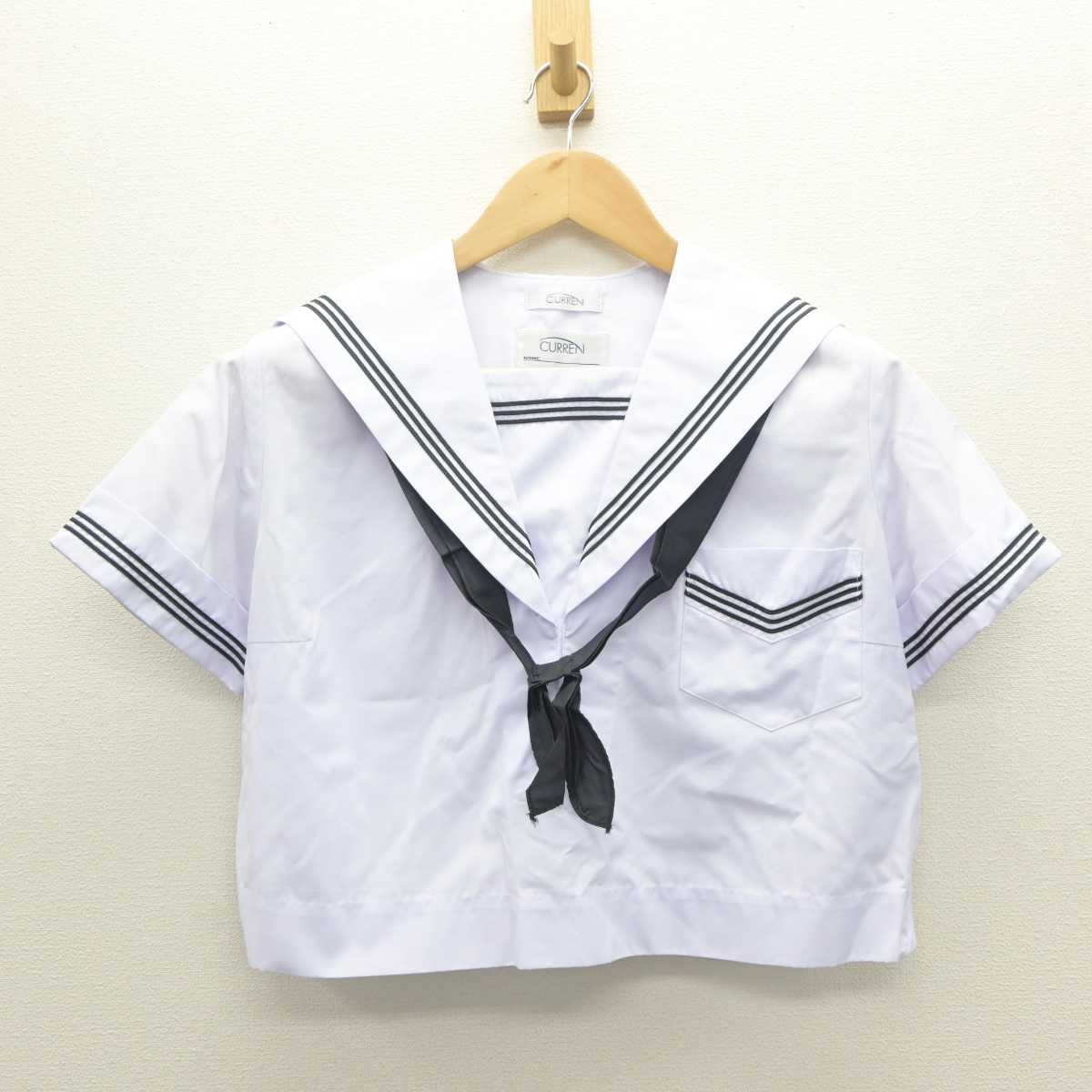 【中古】大阪府 清水谷高等学校 女子制服 3点 (セーラー服) sf062844