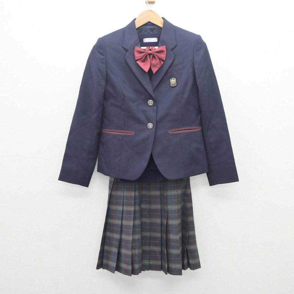 【中古】北海道 札幌日本大学高等学校 女子制服 4点 (ブレザー・ニット・スカート) sf062866 | 中古制服通販パレイド