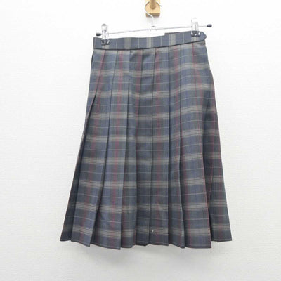 【中古】北海道 札幌日本大学高等学校 女子制服 4点 (ブレザー・ニット・スカート) sf062866