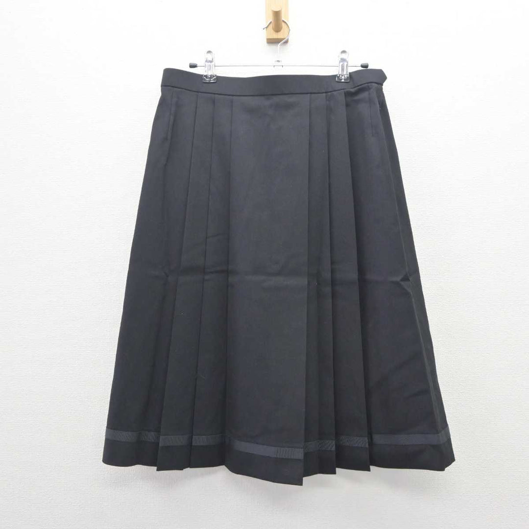 中古】福岡県 筑紫中央高等学校 女子制服 4点 (ブレザー・ベスト
