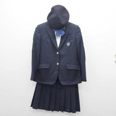 【中古】東京都 東京純心女子高等学校 女子制服 6点 (ブレザー・シャツ・スカート) sf062887