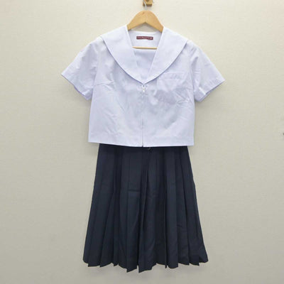 【中古】愛知県 名古屋市立北中学校 女子制服 3点 (セーラー服・スカート) sf062891