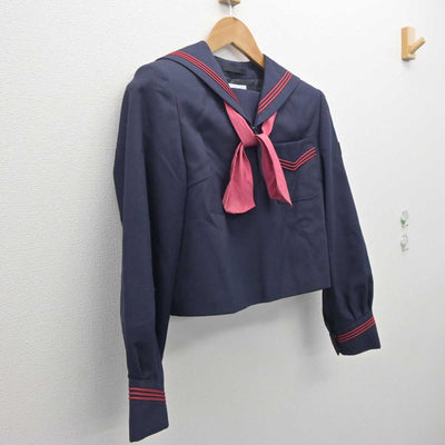 【中古】神奈川県 フェリス女学院中学・高等学校 女子制服 2点 (セーラー服) sf062894