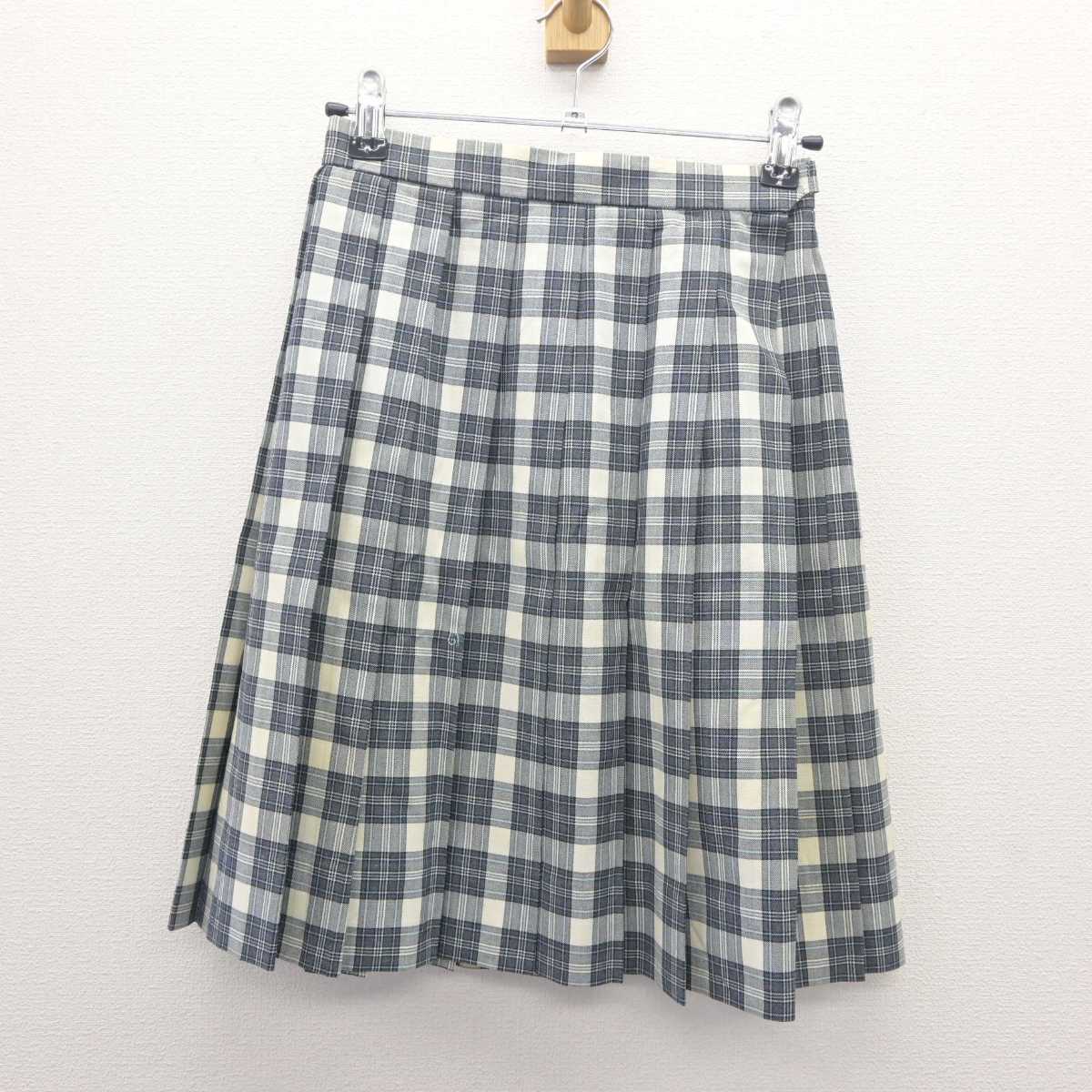 【中古】神奈川県 フェリス女学院中学・高等学校 女子制服 1点 (スカート) sf062896