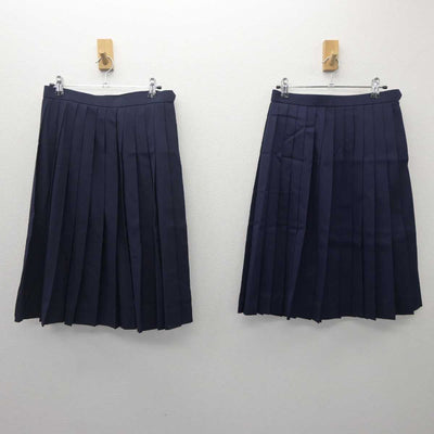 【中古】愛知県 安祥中学校 女子制服 3点 (セーラー服・スカート・スカート) sf062907