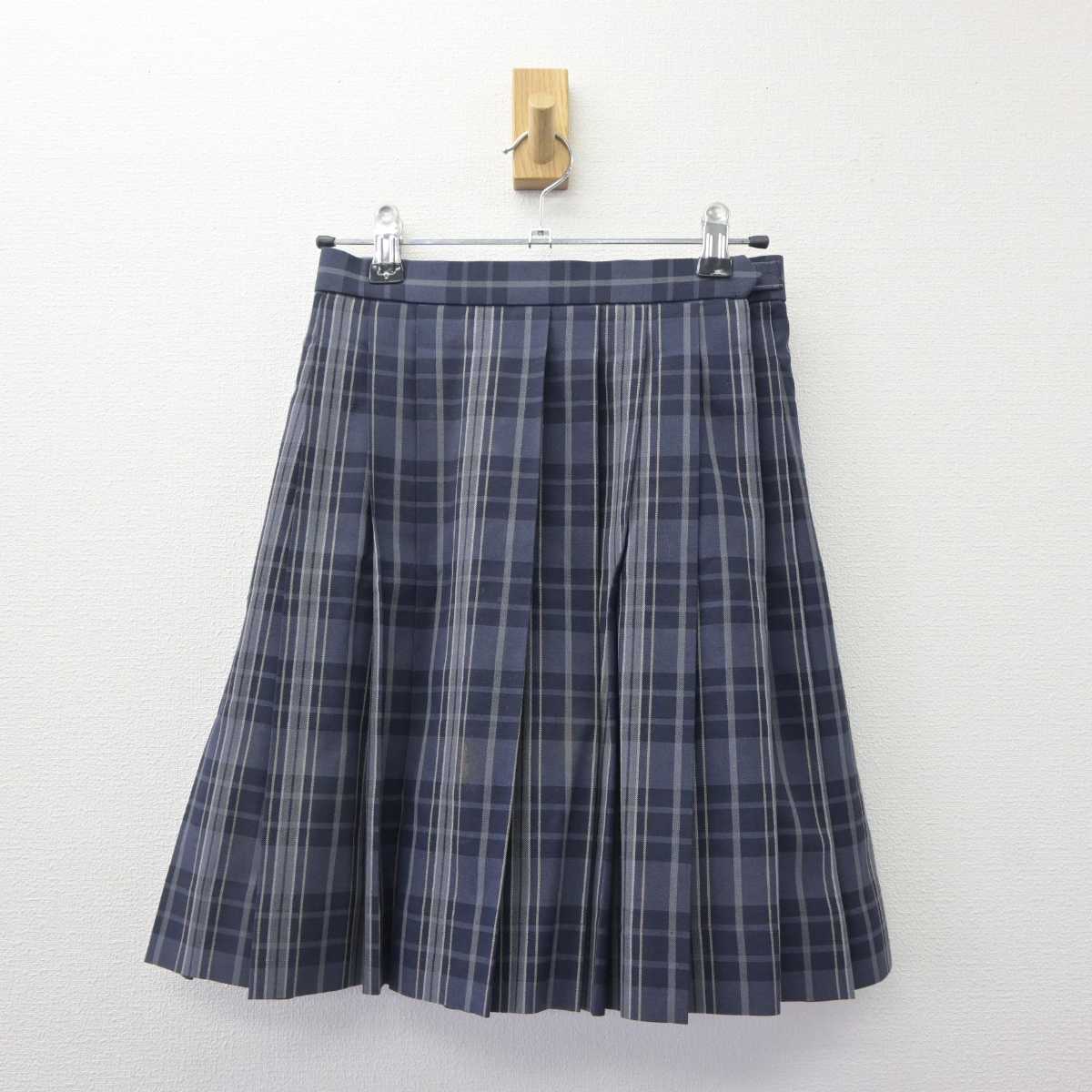 【中古】神奈川県 みなと総合高等学校 女子制服 3点 (スカート) sf062940