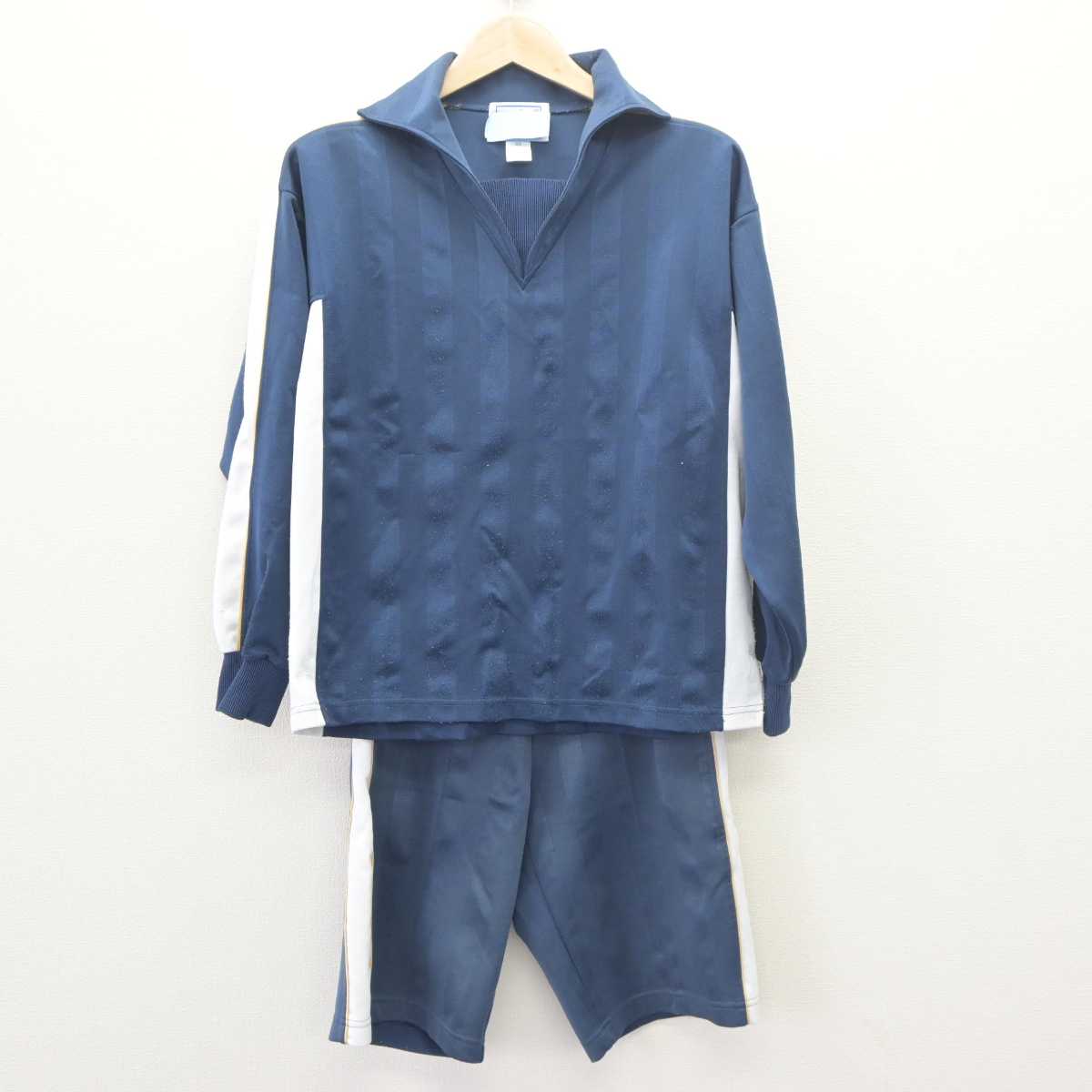 【中古】神奈川県 大野南中学校 女子制服 2点 (ジャージ 上・体操服 下) sf062961