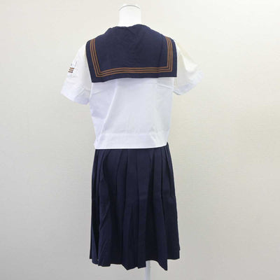 【中古】東京都 関東国際高等学校 女子制服 3点 (セーラー服・スカート) sf062968