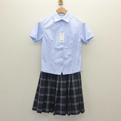 【中古】鳥取県 米子工業高等専門学校 女子制服 3点 (シャツ・シャツ・スカート) sf063003