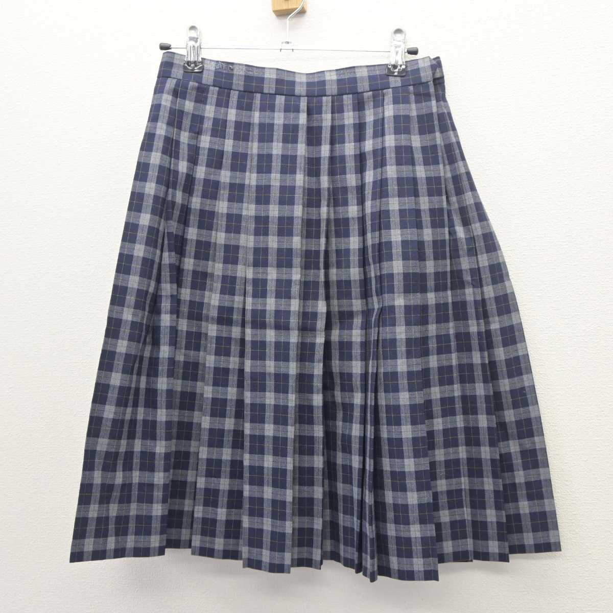 【中古】大阪府 初芝立命館中学校 女子制服 3点 (シャツ・スカート) sf063011