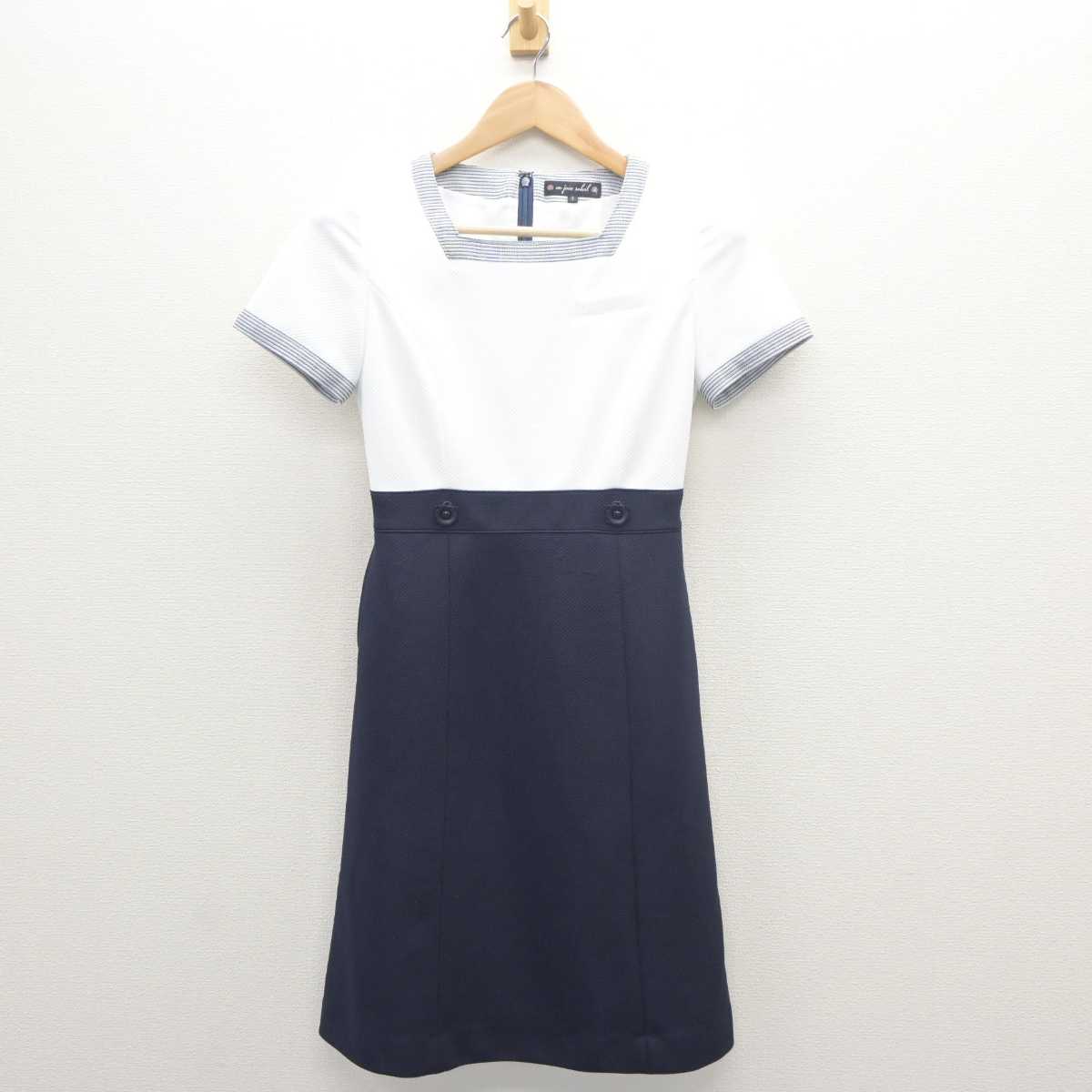 【中古】 大手総合商社受付制服 女子制服 3点 (ワンピース・その他アイテム) sf063024