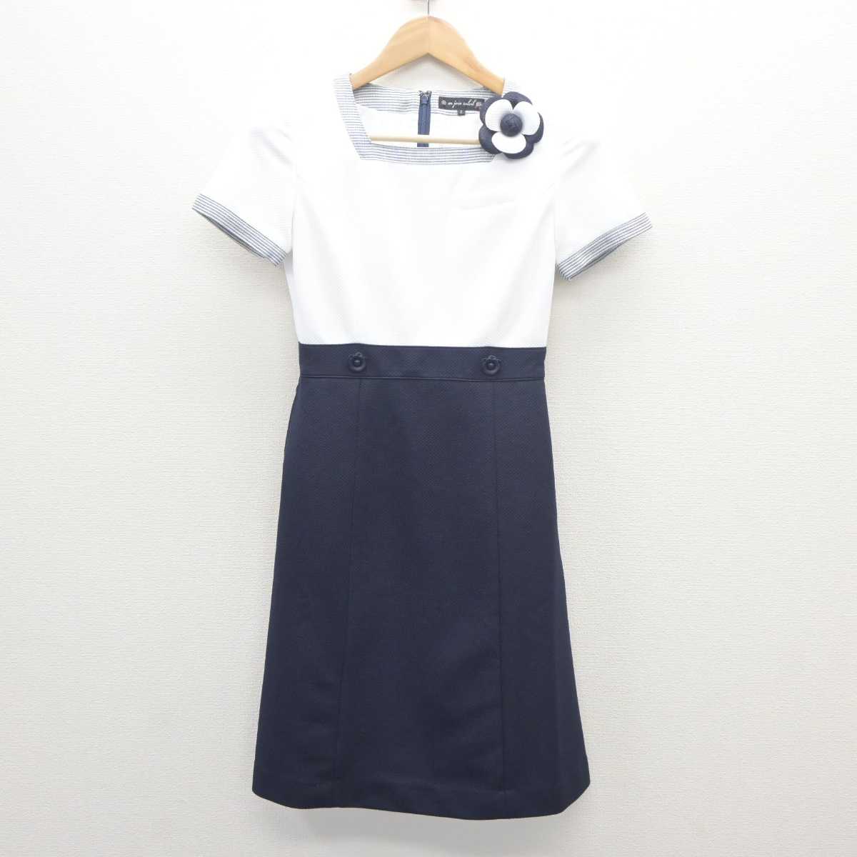 【中古】 大手総合商社受付制服 女子制服 3点 (ワンピース・その他アイテム) sf063026