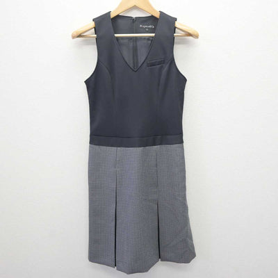 【中古】 事務服 女子制服 2点 (シャツ・ワンピース) sf063036