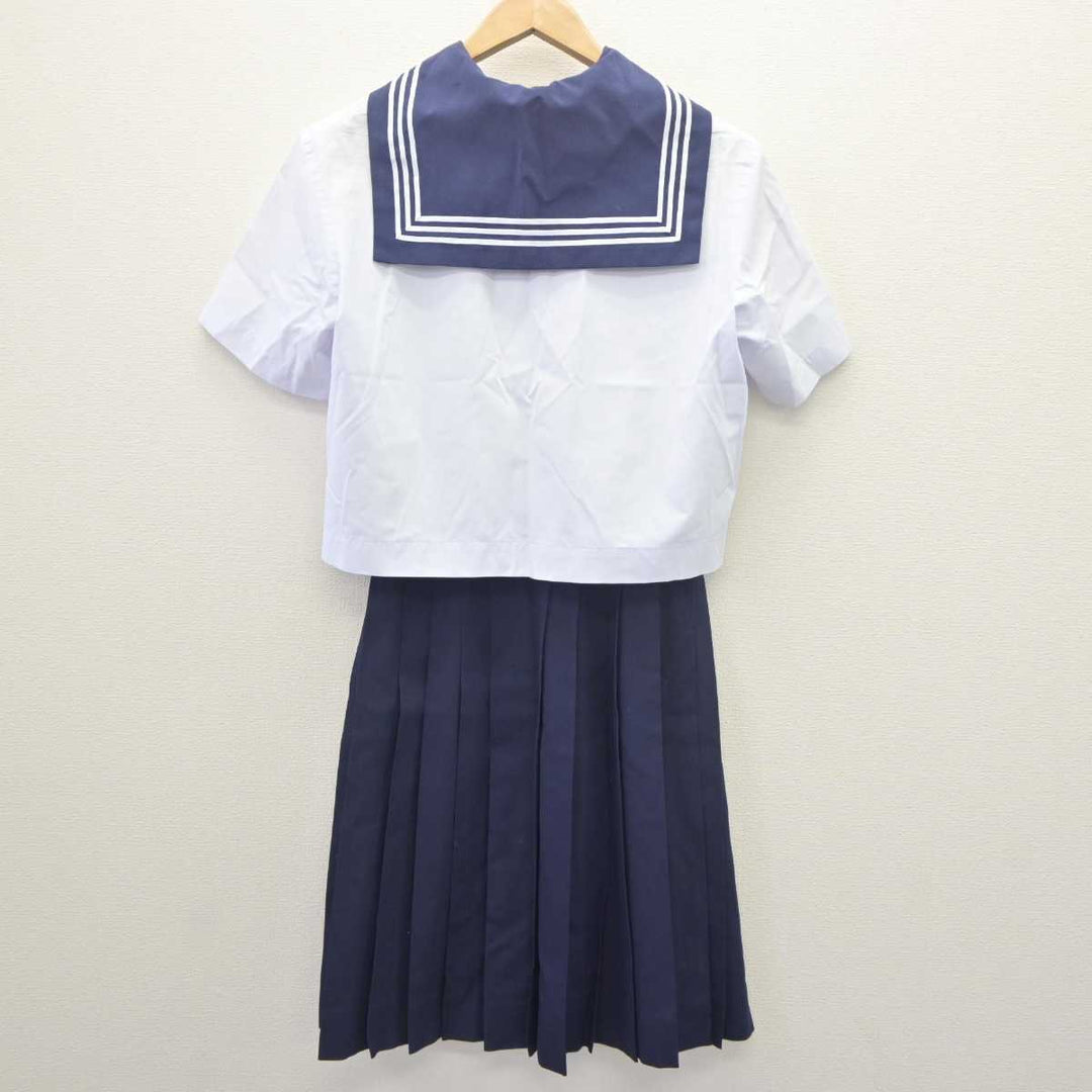 【中古】栃木県 真岡女子高等学校 女子制服 4点 (セーラー服・スカート) sf063039 | 中古制服通販パレイド