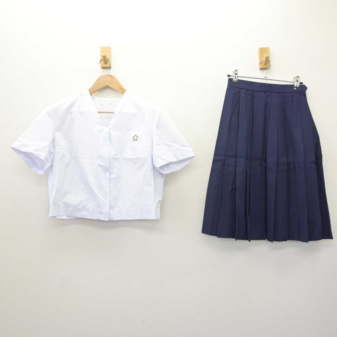 中古】栃木県 真岡女子高等学校 女子制服 2点 (セーラー服・スカート) sf063040 | 中古制服通販パレイド