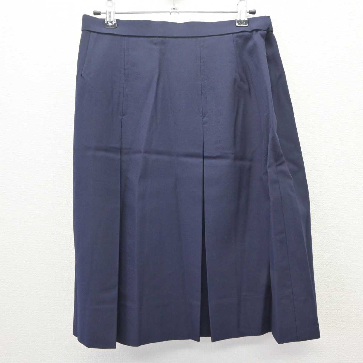 【中古】兵庫県 神戸商業高等学校 女子制服 6点 (ブレザー・ベスト・シャツ・スカート) sf063041