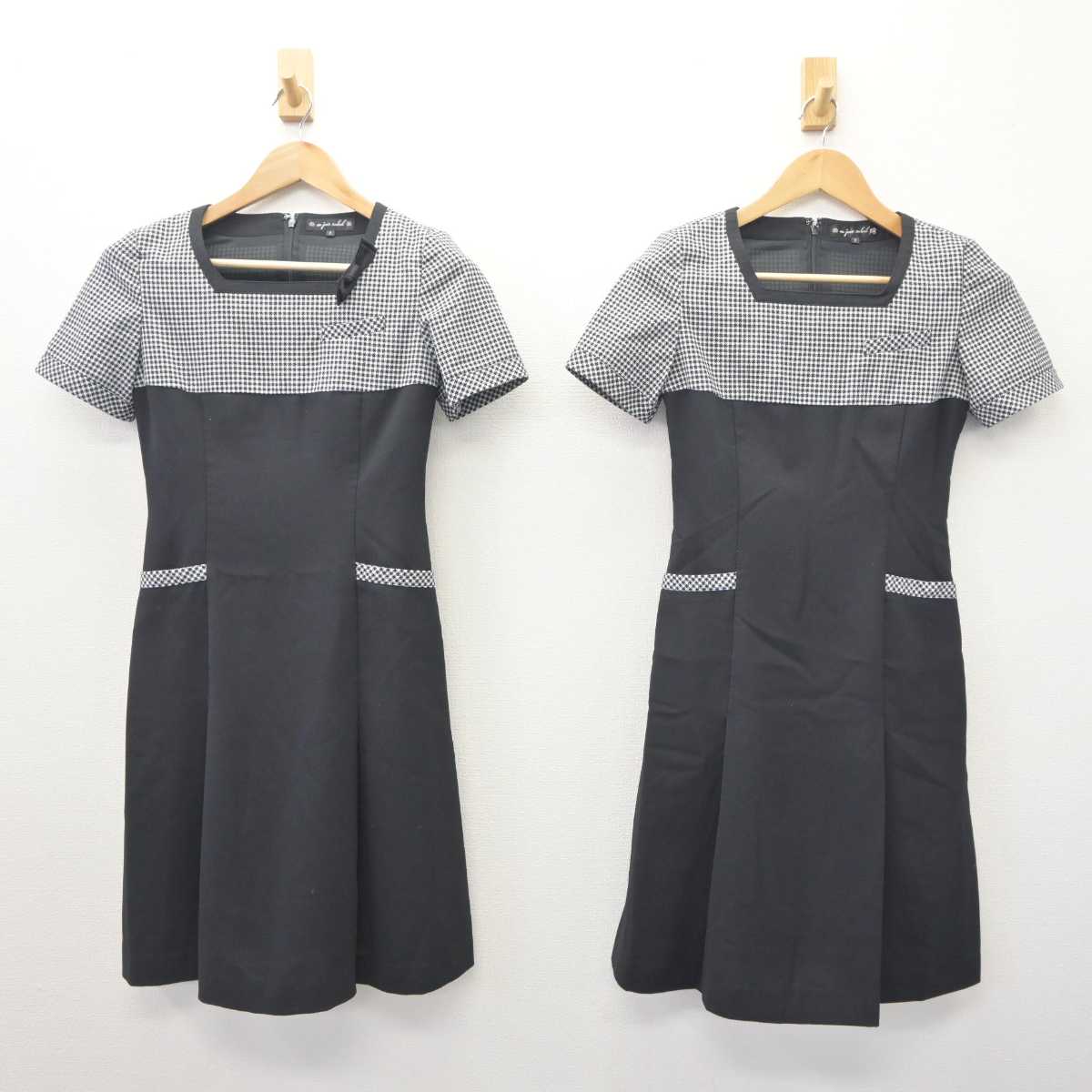 【中古】 大手総合商社受付 女子制服 4点 (ワンピース・その他アイテム) sf063059