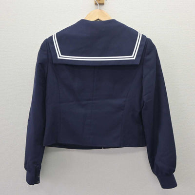 【中古】岐阜県 竹鼻中学校 女子制服 3点 (セーラー服・スカート) sf063061