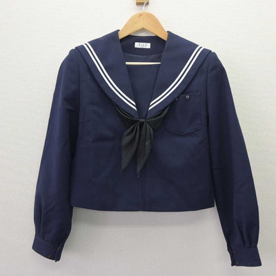 【中古】岐阜県 竹鼻中学校 女子制服 2点 (セーラー服・スカート) sf063062