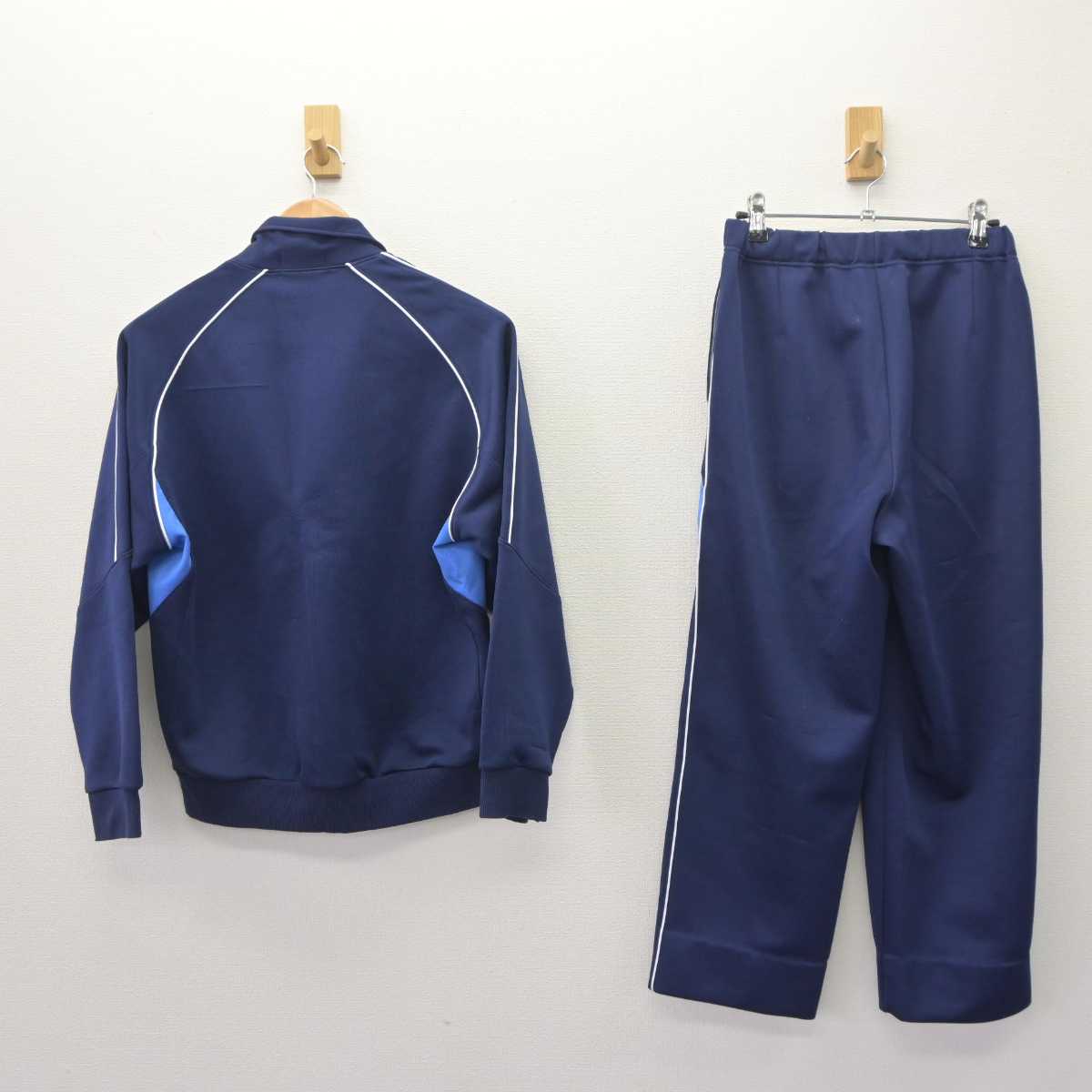 【中古】岐阜県 竹鼻中学校 女子制服 2点 (ジャージ 上・ジャージ 下) sf063064