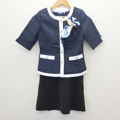 【中古】 事務服 女子制服 4点 (ジャケット・スカート) sf063073