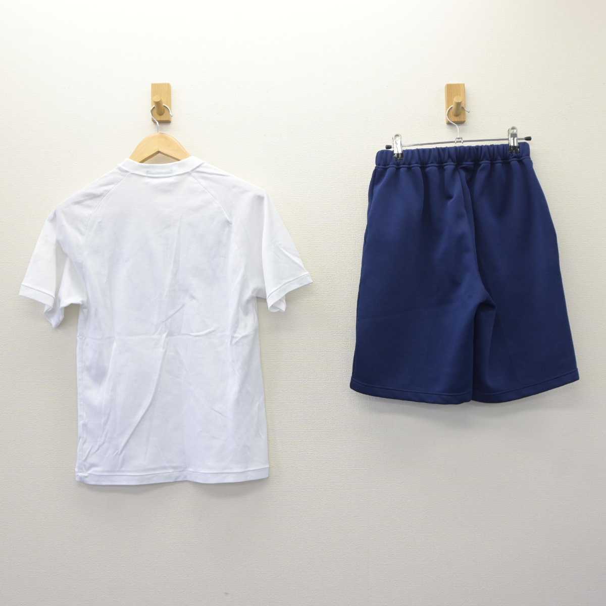 【中古】岐阜県 岐阜商業高等学校 女子制服 2点 (体操服 上・体操服 下) sf063090