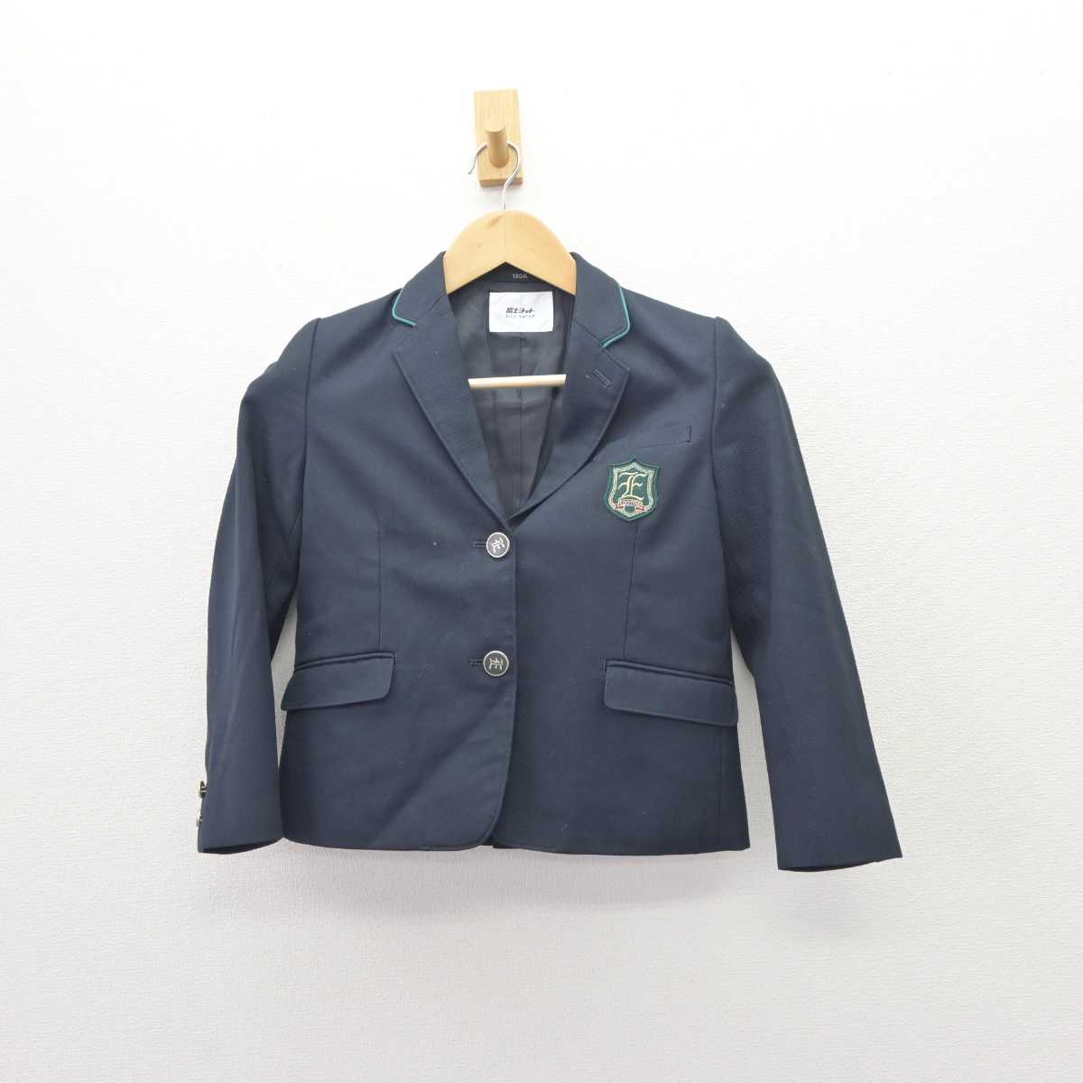 【中古】茨城県 江戸川学園取手小学校 女子制服 5点 (ブレザー・シャツ・スカート) sf063103