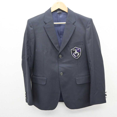 【中古】大阪府 同志社香里中学校 男子制服 2点 (ブレザー・ズボン) sf063118