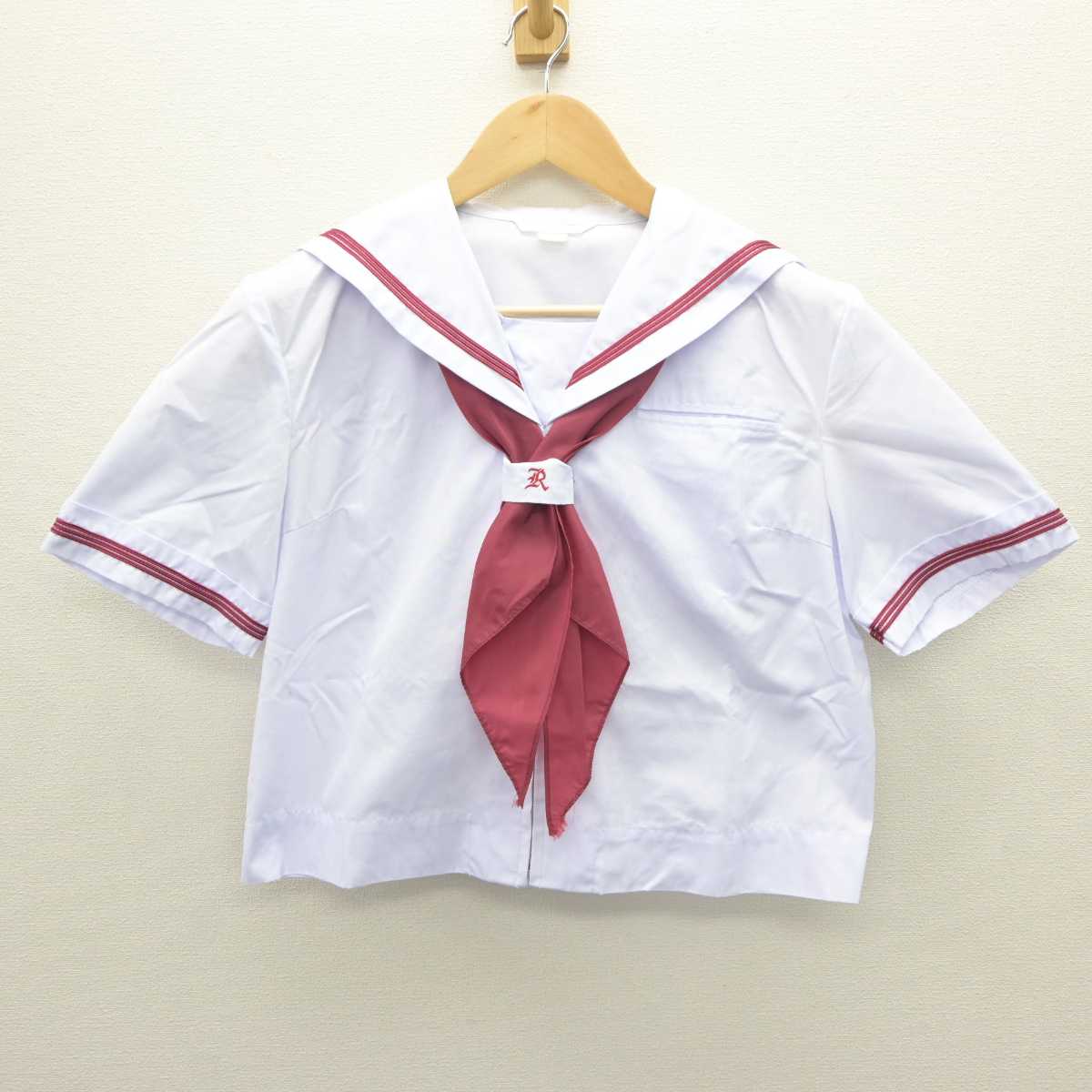 【中古】東京都 両国中学校 女子制服 3点 (セーラー服・スカート) sf063121