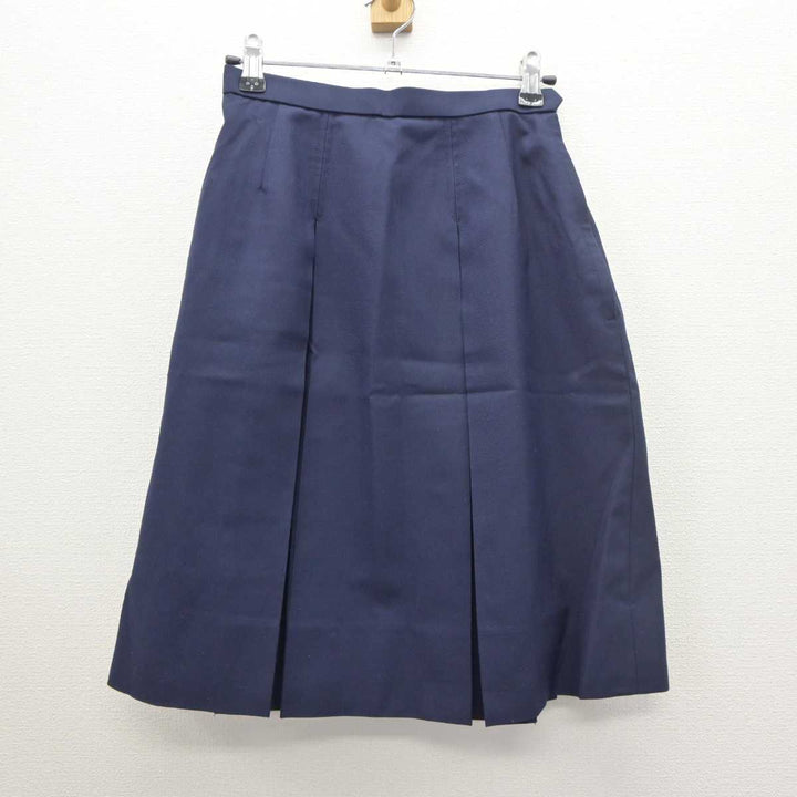 【中古】宮崎県 宮崎西高等学校 女子制服 6点 (ブレザー・ベスト・シャツ・スカート) sf063145