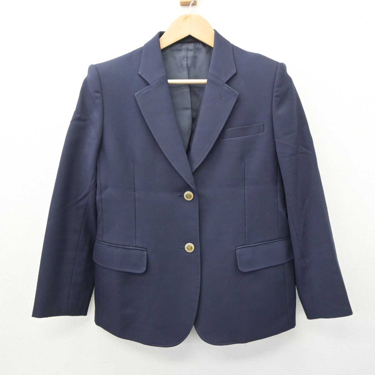 【中古】千葉県 東海大学付属市原望洋高等学校 女子制服 4点 (ブレザー・スカート) sf063164