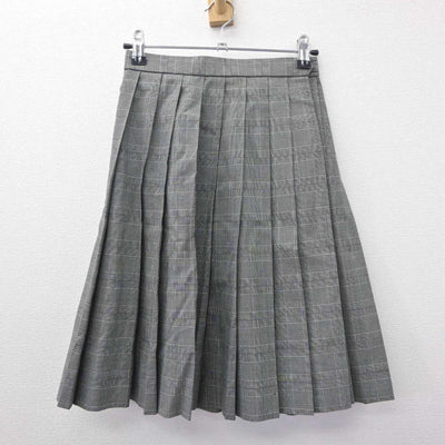 【中古】神奈川県 横浜創英高等学校 女子制服 3点 (ニットベスト・シャツ・スカート) sf063167