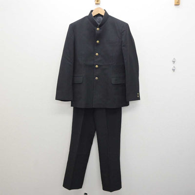 【中古】神奈川県 横浜市立西谷中学校 男子制服 2点 (学ラン・ズボン) sf063168