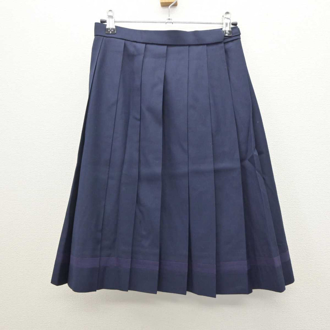 中古】埼玉県 狭山ヶ丘高等学校 女子制服 2点 (ニットベスト・スカート) sf063176 | 中古制服通販パレイド