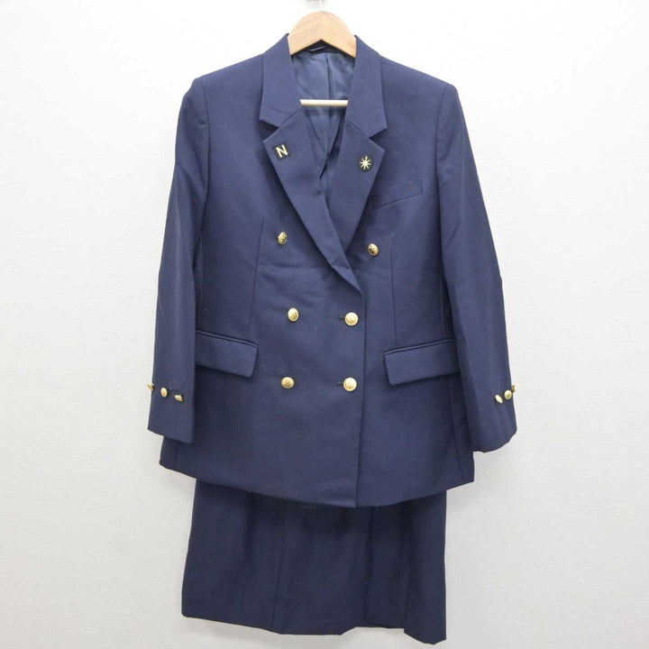 【中古】東京都 東京海洋大学海洋工学部海事システム工学科 女子制服 5点 (ブレザー・スカート) sf063182 | 中古制服通販パレイド