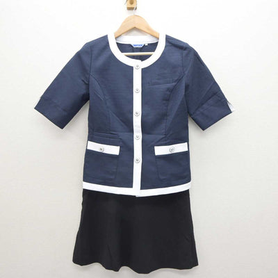 【中古】 事務服 女子制服 4点 (ブラウス・スカート) sf063190