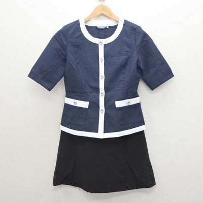 【中古】 事務服 女子制服 4点 (ブラウス・スカート) sf063191