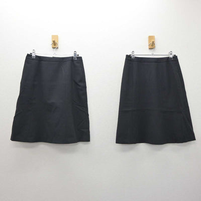 【中古】 事務服 女子制服 4点 (ブラウス・スカート) sf063193