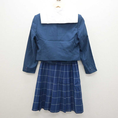 【中古】富山県 富山南高等学校 女子制服 4点 (ブレザー・ブラウス・スカート) sf063197