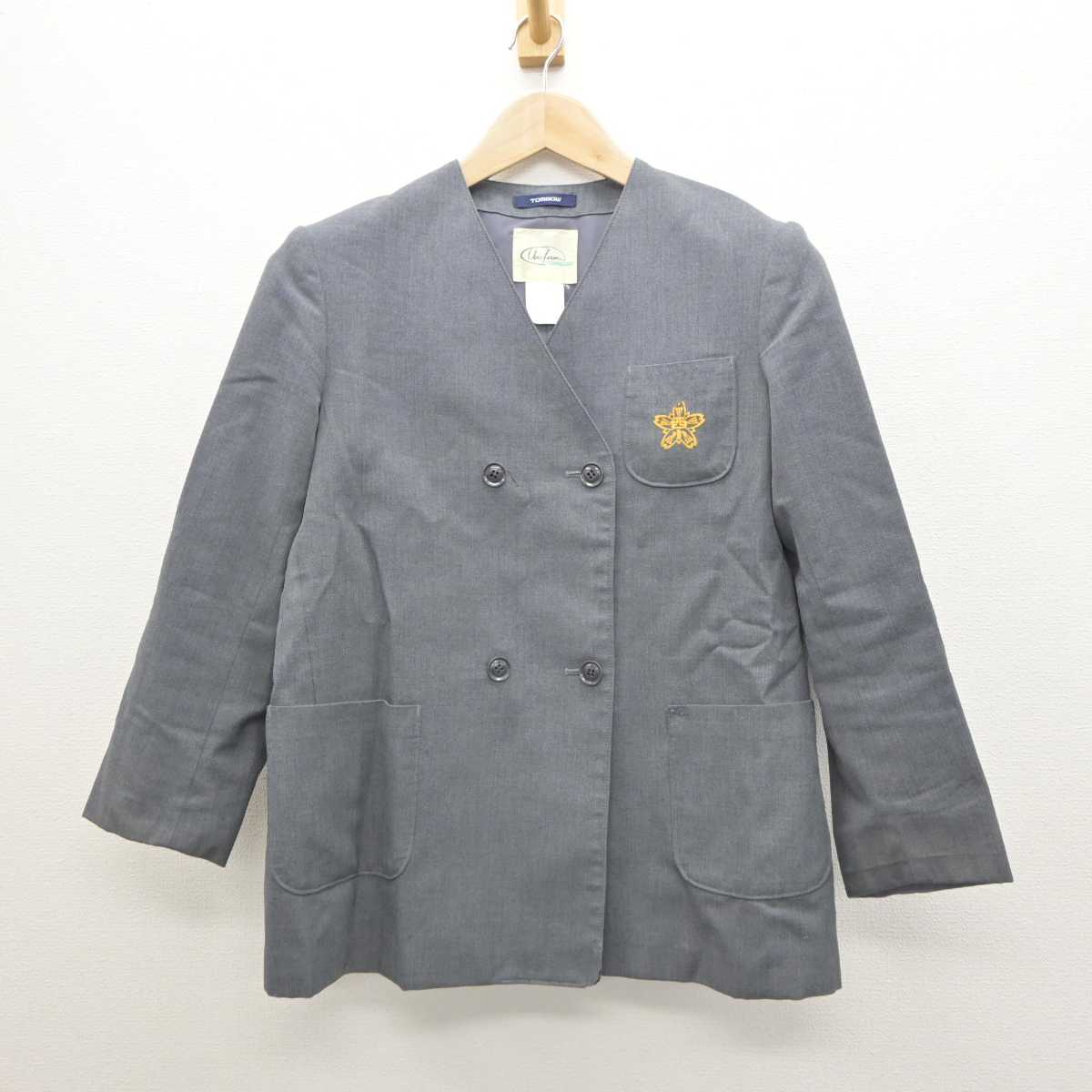 【中古】奈良県 桜井西小学校 女子制服 2点 (ブレザー・スカート) sf063201