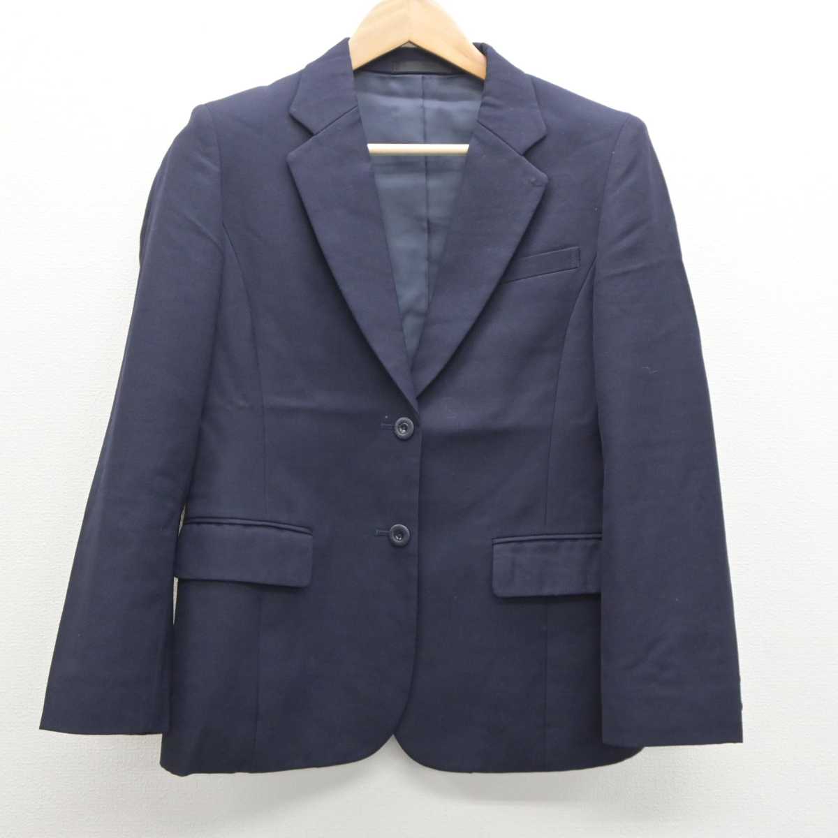 【中古】大阪府 市岡高等学校 女子制服 2点 (ブレザー・スカート) sf063234