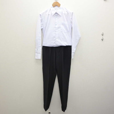 【中古】大阪府 市岡東中学校 男子制服 3点 (学ラン・シャツ・ズボン) sf063235