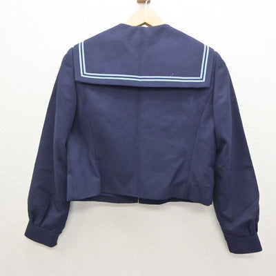 【中古】大分県 鶴崎高等学校 女子制服 2点 (セーラー服・スカート) sf063246